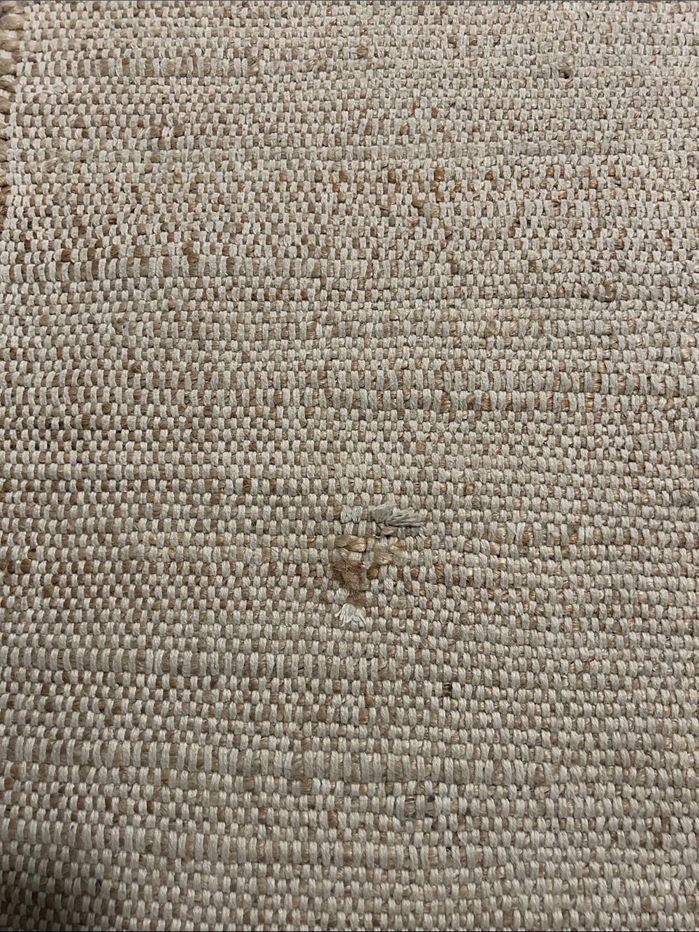 NuLoom 3”x 5” Neutral Handwoven Jute Rug - Natural Beige - Picture 2 of 5